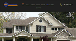 Desktop Screenshot of gmexteriors.com